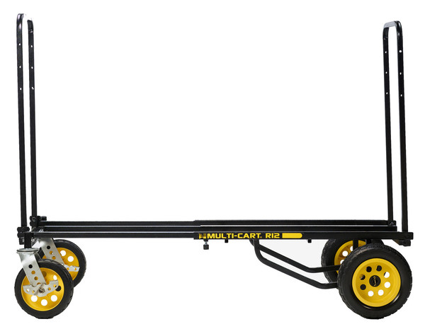 Rock-N-Roller R12RT (All Terrain) 8-in-1 Folding Multi-Cart With Shelf & Deck