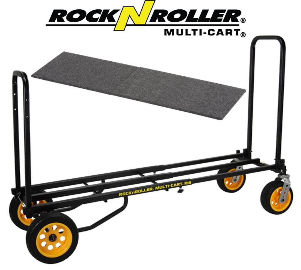 RocknRoller Multi-Cart R18RT Ground Glider Mega With Solid Deck, R18RT DECK