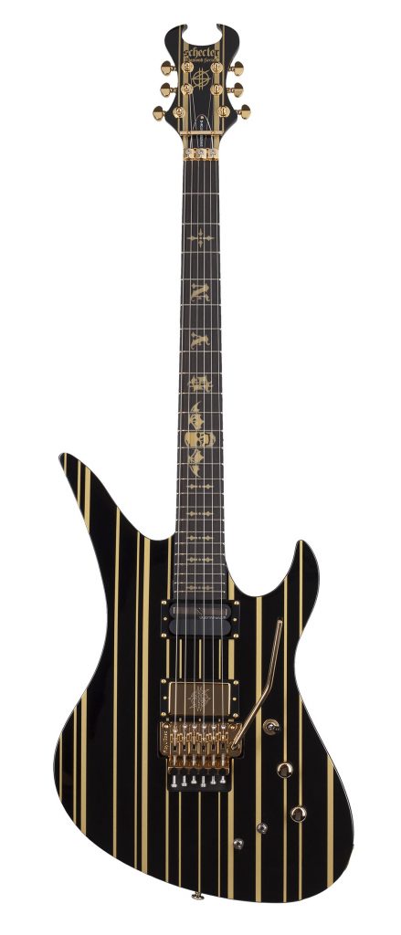 Schecter 1742 Synyster Gates Custom-S, Black/Gold, USA Pickups