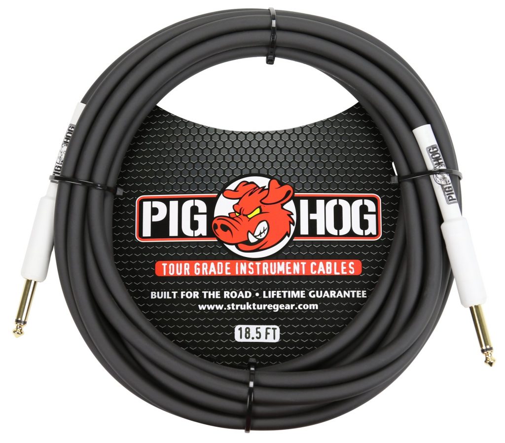 Pig Hog 8mm Tour Grade Instrument Cable 18.6 FT, PH186