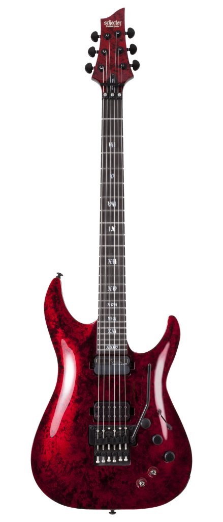 Schecter C-1 FR S Apocalypse Electric Guitar Floyd Rose Sustainiac Red Reign