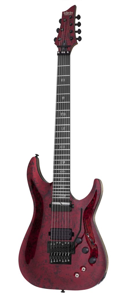 Schecter C-7 FR S Apocalypse 7-String Guitar Floyd Rose Sustainiac Red Reign