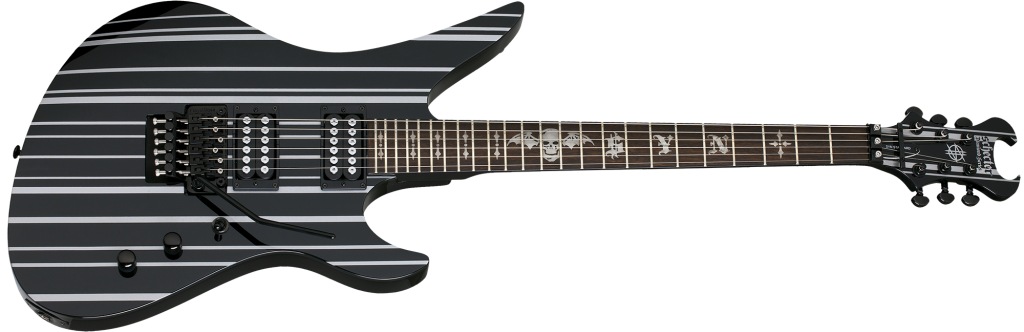 Schecter 6 String Solid-Body Electric Guitar, Gloss Black (1739)