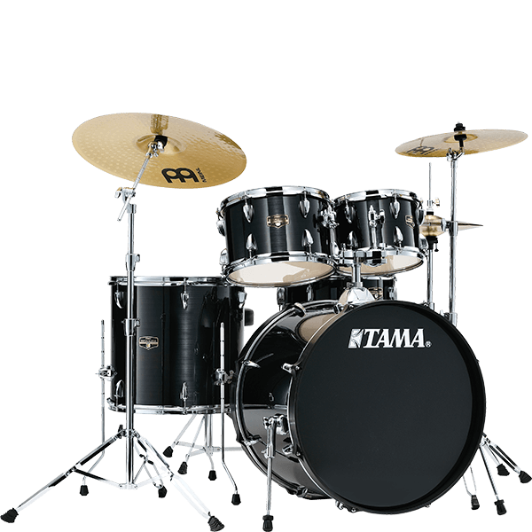 Tama Imperialstar IE52CHBK 5-Piece Complete Drumset w/ Hardware & Meinl Cymbals