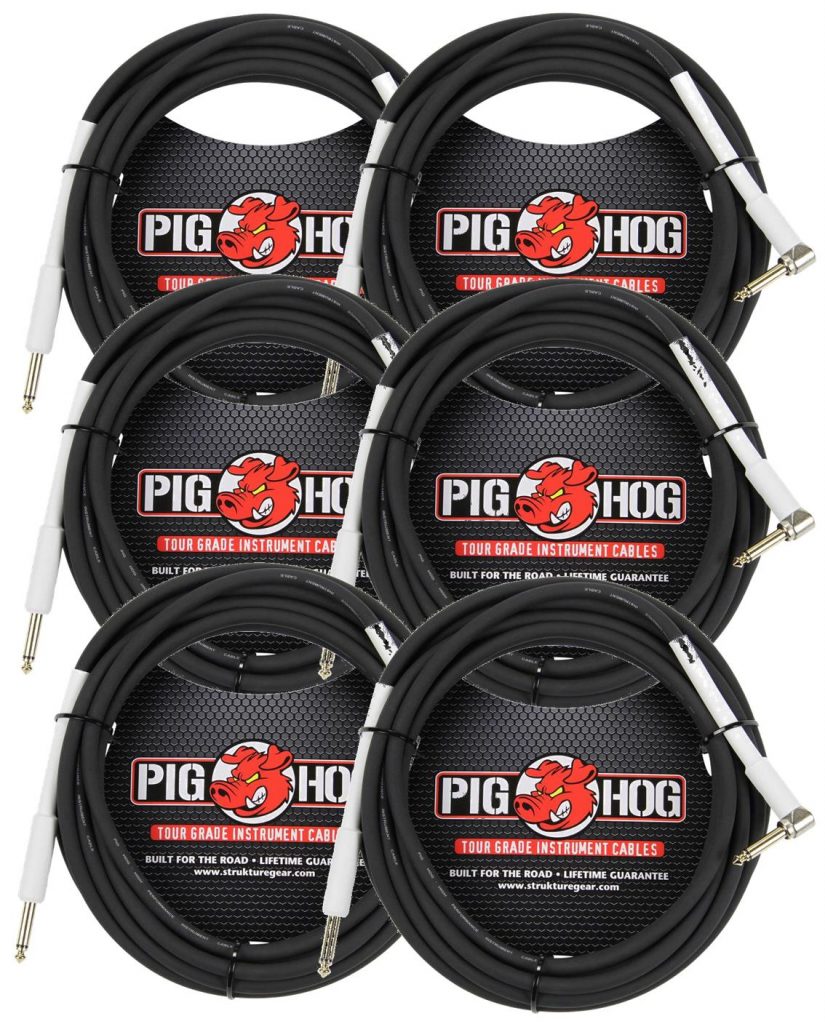 6 Pack 18.6' STR-R/A Instrument Cable, PH186R-6