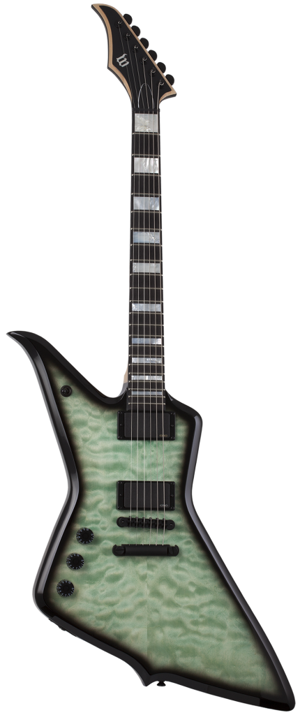 Wylde Audio Blood Eagle 6-String Solidbody LEFTY Electric Guitar Nordic Ice, 4529