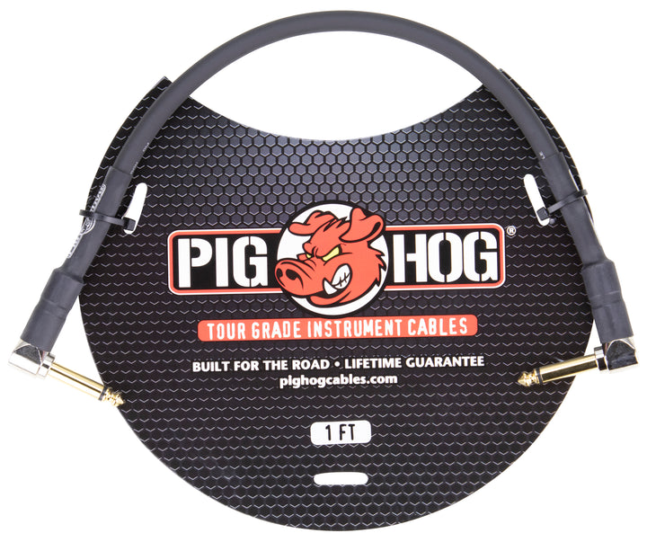 PigHog 12' Pedal Jumper Instrument Cable, PH1RR