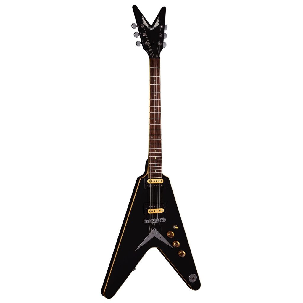 Dean V 79 CBK Solid-Body Electric Guitar, Classic Black