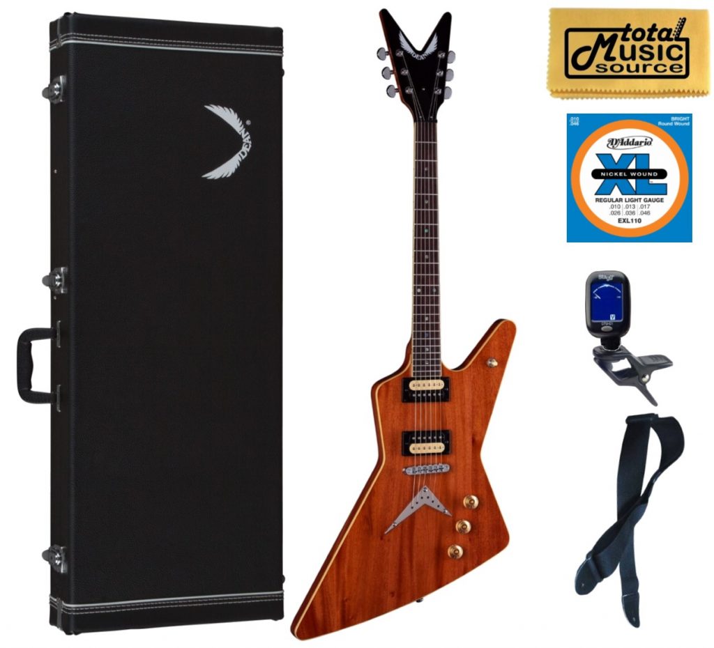 Dean Z 79 Electric Guitar, Set Neck, Mahogany, Zebra Pickups, Hard Case Bundle