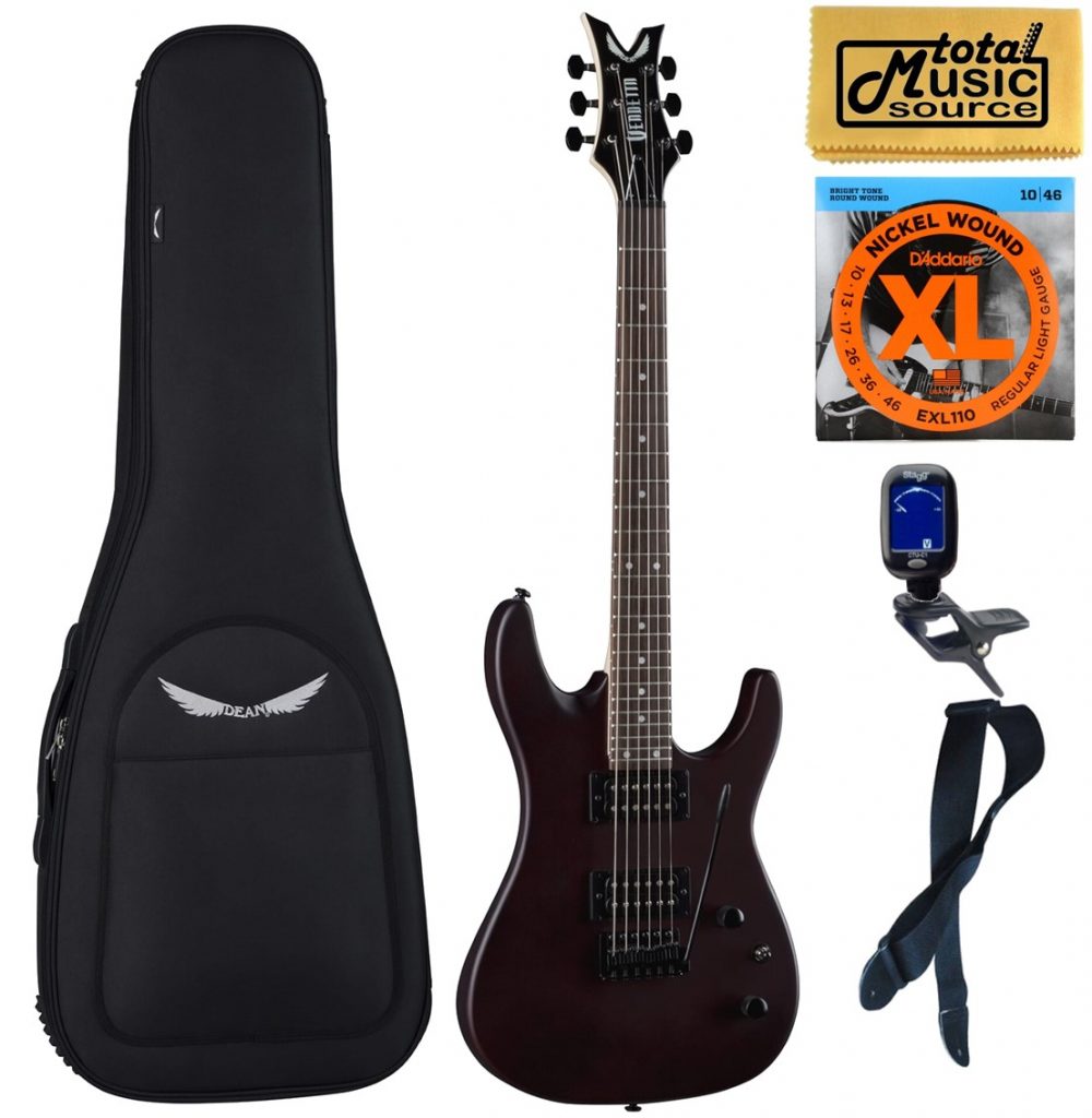 Dean Vendetta VXMT SN  Electric Guitar, Satin Natural, Bag Bundle