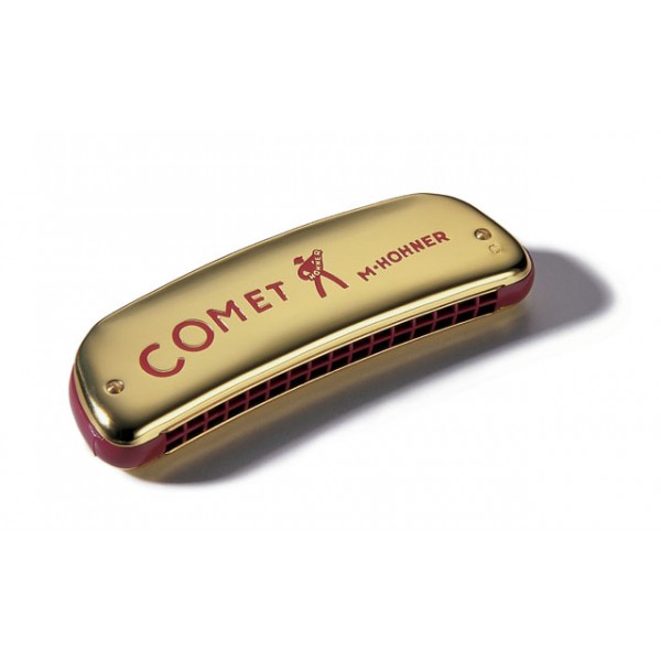 HOHNER Comet Harmonica w/ Case, Key of C, Octave Tuned, Made in Germany, 2504-C