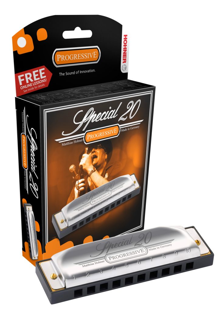 Hohner Special 20 Harmonica Country Tuned Key of B, 560PBX-CTB