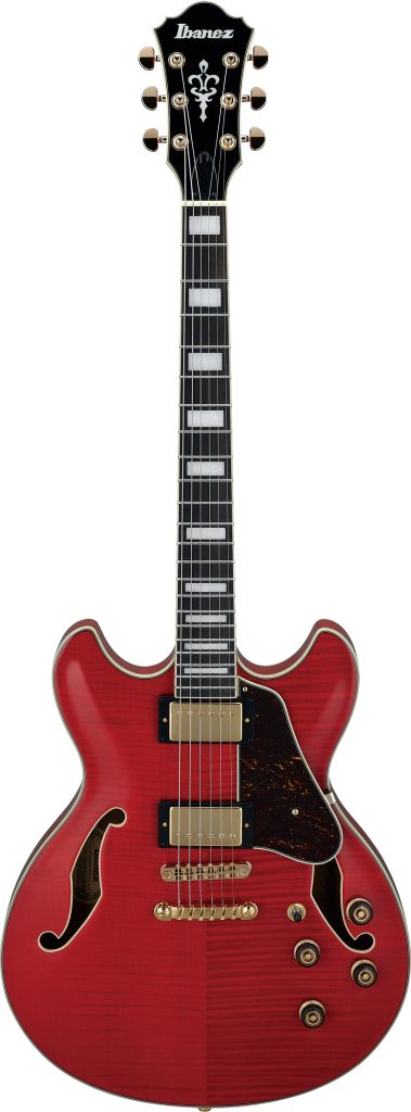 Ibanez Artcore Expressionist AS93FM Semi-Hollow Electric Guitar - Transparent Cherry Red