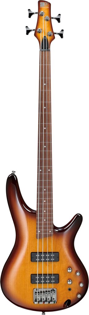 Ibanez Standard SR370E Fretless Bass Guitar - Brown Burst