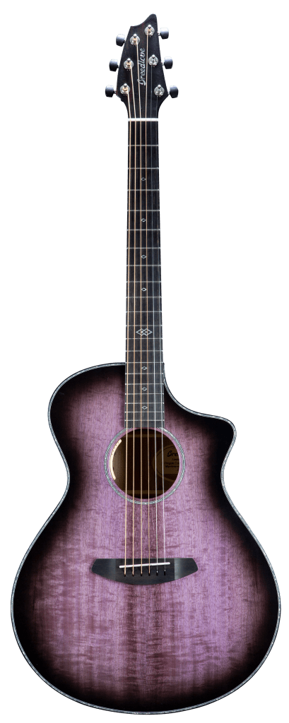 Breedlove Limited-edition Oregon Concert CE Acoustic-electric Guitar - Blackberry Myrtlewood