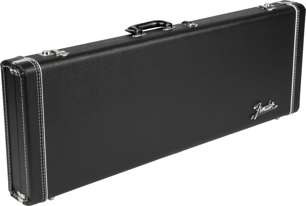 Fender G&G Deluxe Hardshell Case for Strat/Tele - Black with Orange Plush Interior