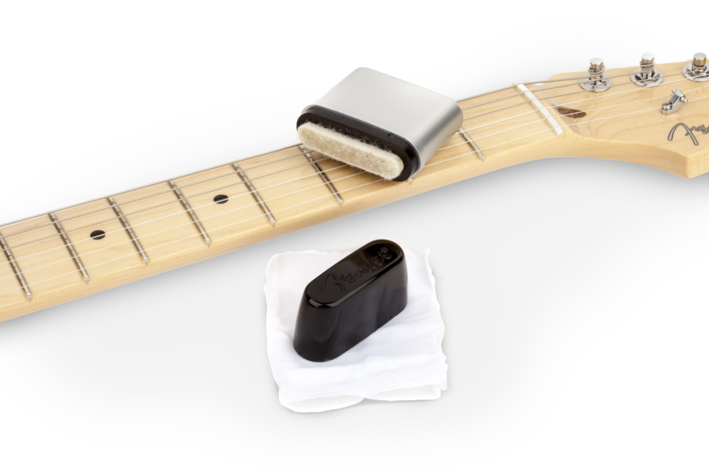 Fender Speed Slick Guitar String Cleaner w/ Cloth- Safe for any Fingerboard