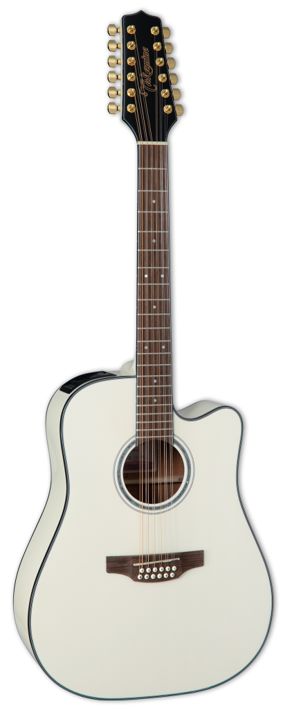 Takamine GD-35CE PW 12-string Acoustic-electric Dreadnought - Pearl White