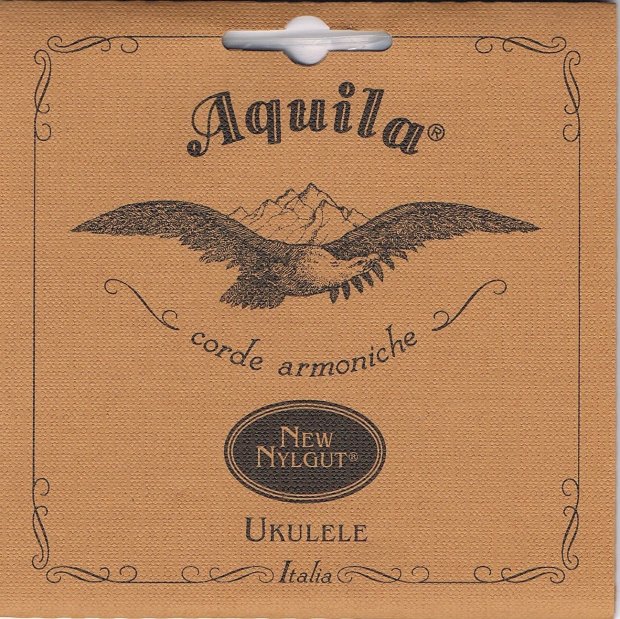AQUILA Ukulele Strings, Tenor 8-String, Nylgut T8, 19U