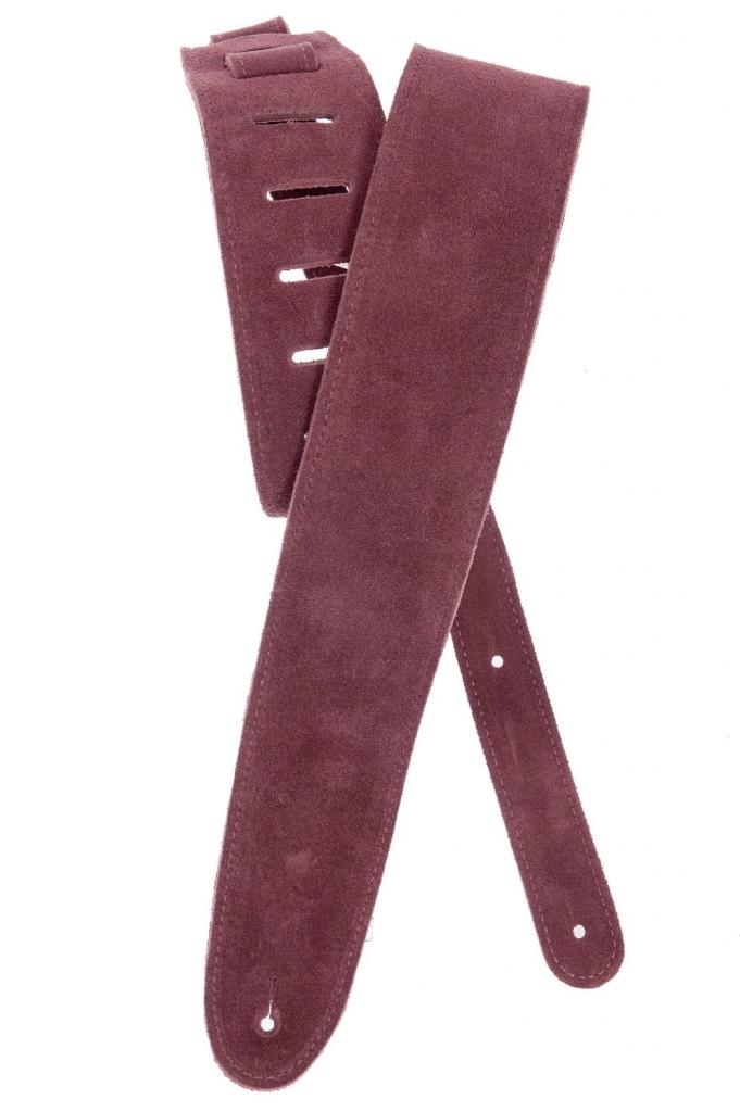 Planet Waves Suede Guitar Strap, Burgundy, 25SS03-DX