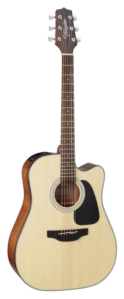 Takamine GD30CE-NAT Dreadnought Cutaway Acoustic-Electric Guitar, Natural, GD30CE NAT