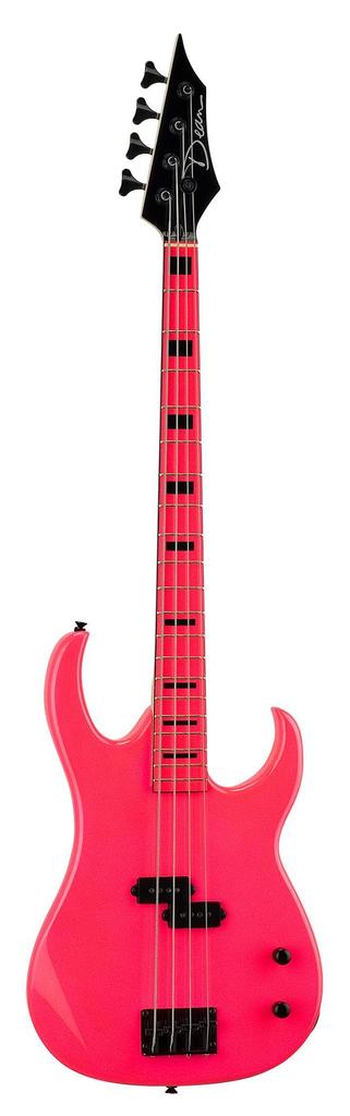 Dean Custom Zone Bass Florescent Pink, CZONE BASS FLP