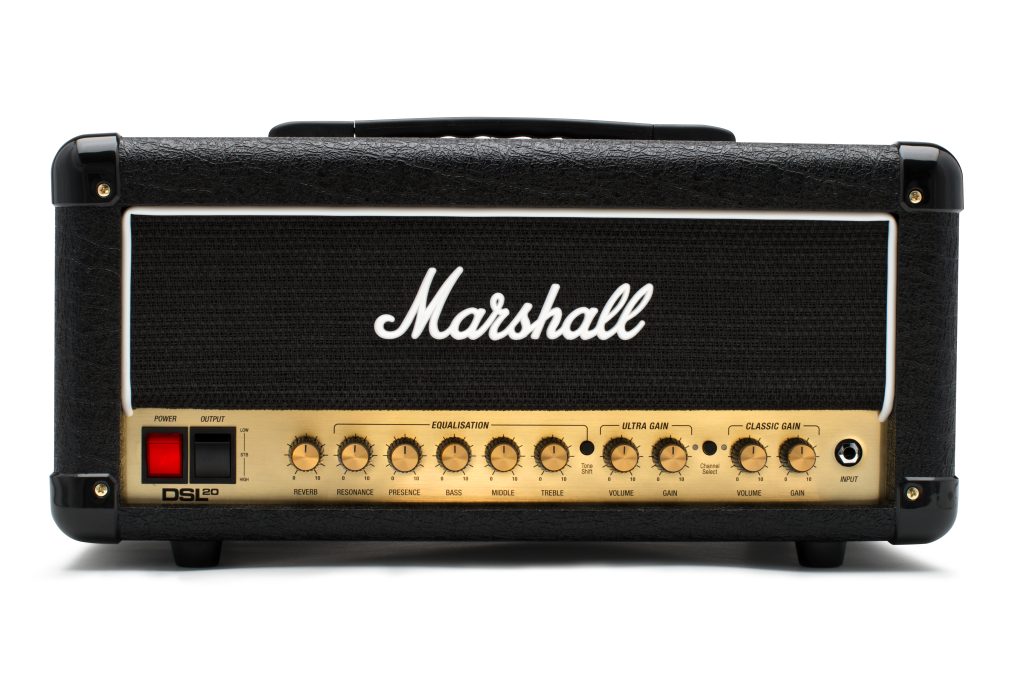 Marshall DSL Series 20 Watt Guitar Amp Head, Reverb, DSL20HR