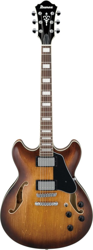 Ibanez Artcore AS73 Semi Hollow Acoustic-Electric Guitar - Tobacco Brown