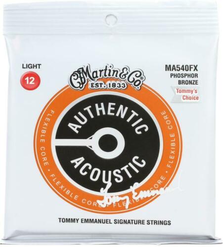 Martin MA540FX Authentic Flexible Core 92/8 Phosphor Bronze Acoustic Strings
