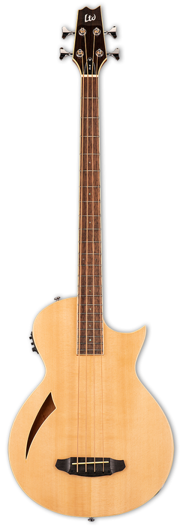 ESP LTD TL-4 - Natural 4-string Acoustic-electric Bass with Mahogany Body