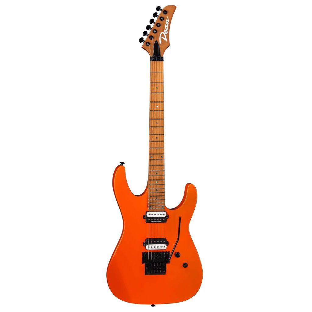 Dean Modern MD24 Roasted Maple Vintage Orange Floyd Rose Electric Guitar, MD24 F RM VOR