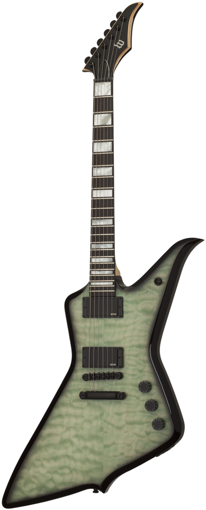 Wylde Audio Blood Eagle 6-String Solidbody Electric Guitar Nordic Ice, 4521
