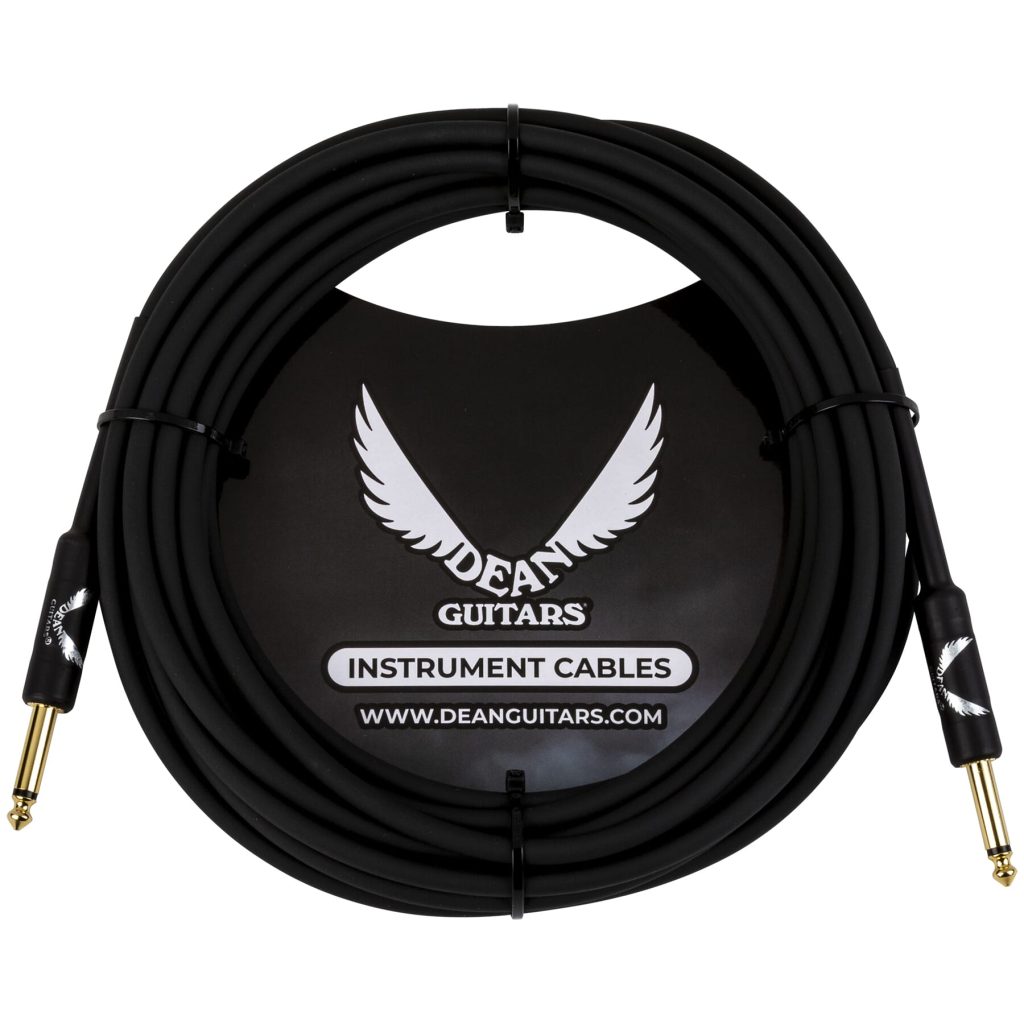 Dean Guitars Instrument Cable 25ft Straight-Straight