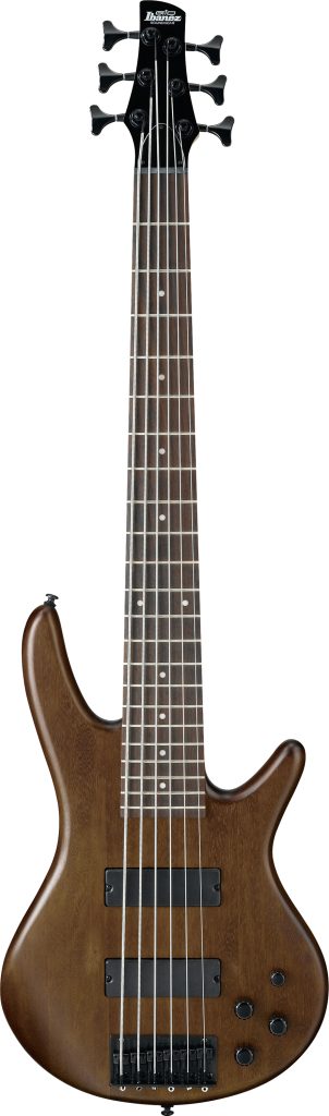 Ibanez GSR206BWNF 6 String Bass Guitar Walnut Flat Finish