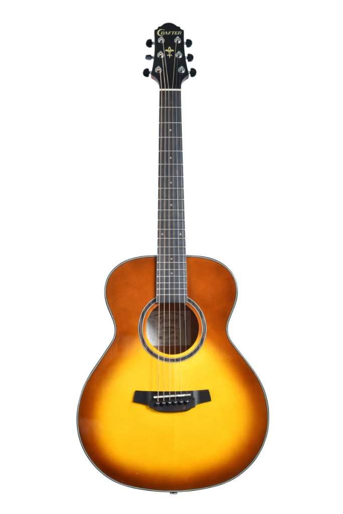Crafter Silver Series 250 Mini Acoustic Guitar - Spruce - HM250-BRS
