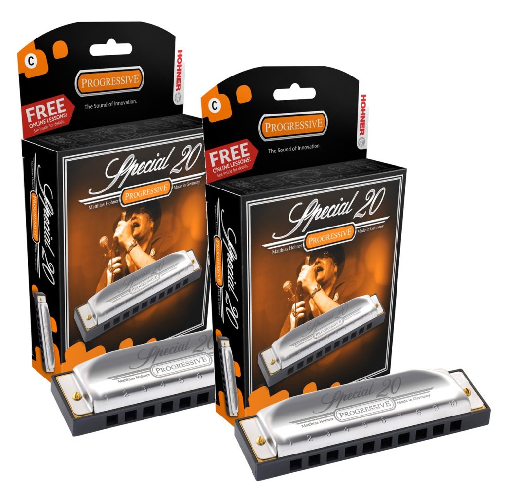 2 PACK Hohner 560 Special 20 Harmonicas - Key of C, 560BX-C