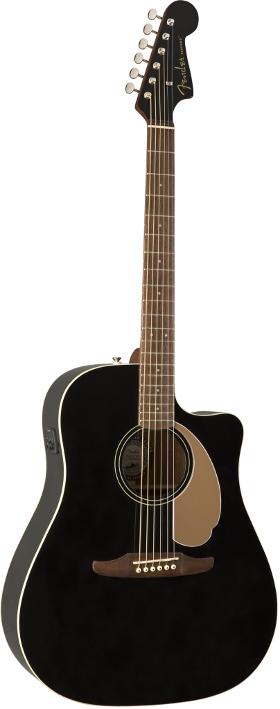 Fender Redondo Player Acoustic-Electric Guitar - Jetty Black