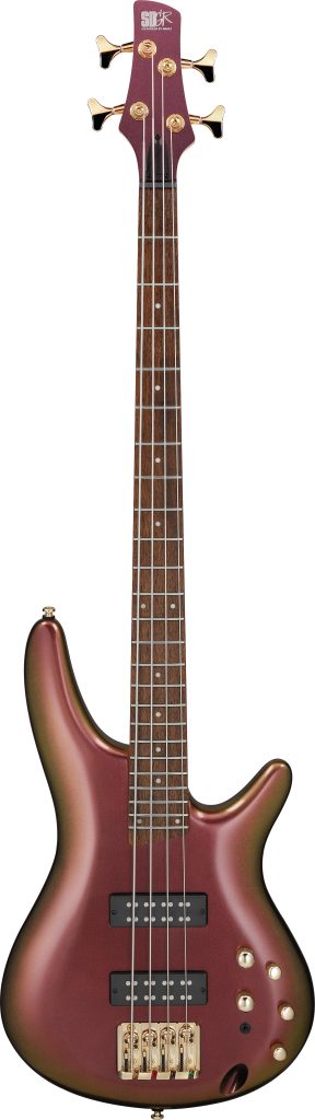 Ibanez SR300EDX 4-string Electric Bass - Rose Gold Chameleon