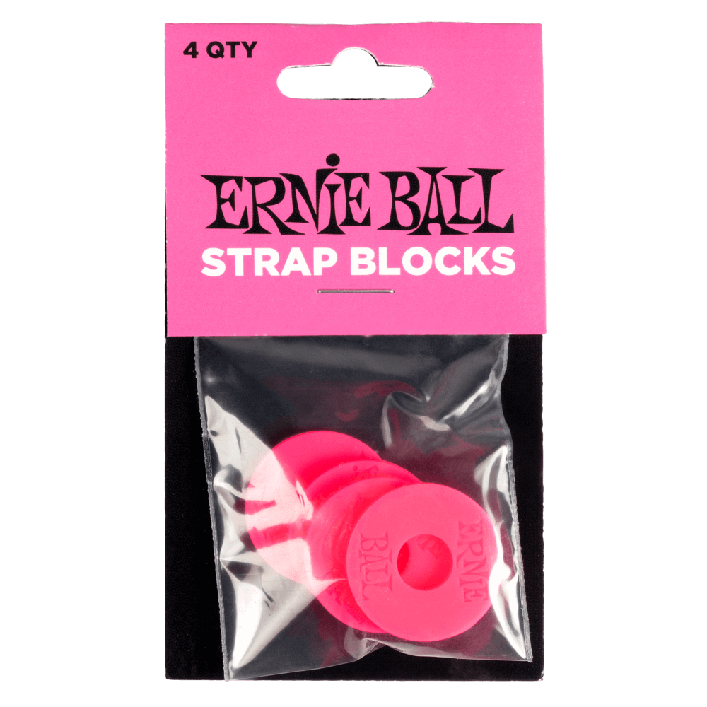 Ernie Ball Strap Blocks, Pink (P05623)