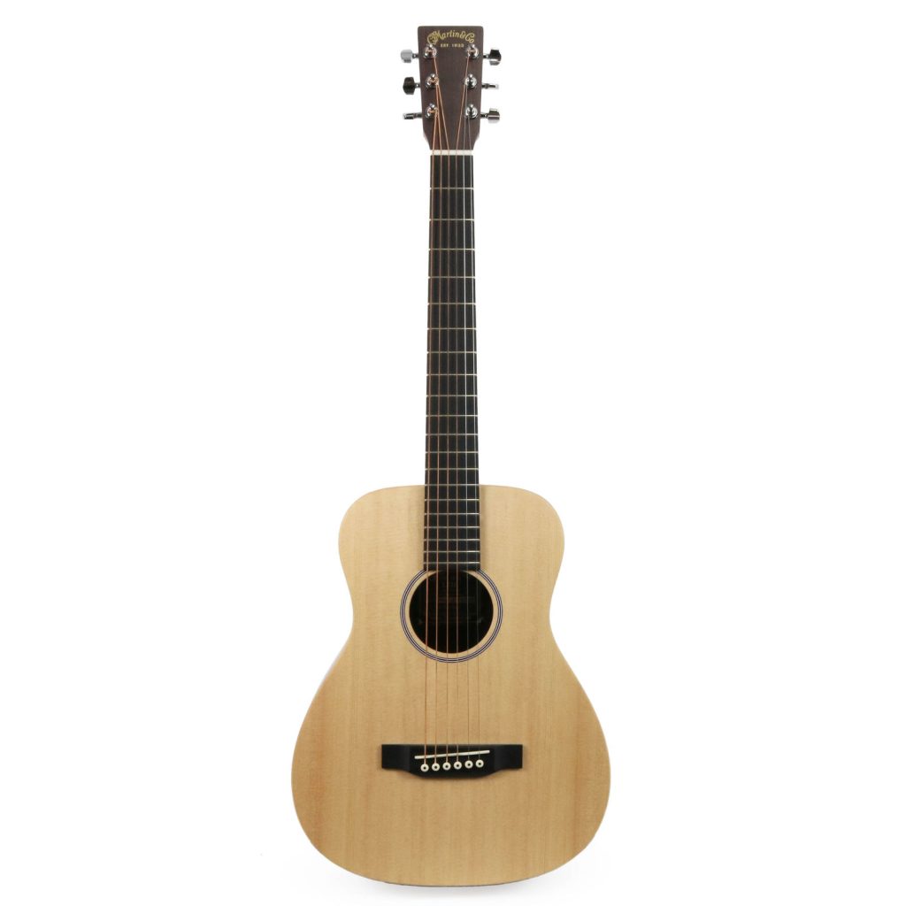 Martin X Series LX1E Little Martin Acoustic-Electric Guitar - Natural LEFT HANDED
