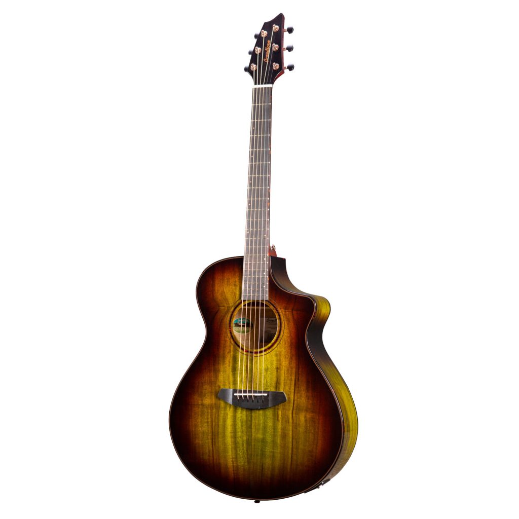 Breedlove Limited-edition Pursuit Exotic Concert A/E Guitar - Earthsong Burst