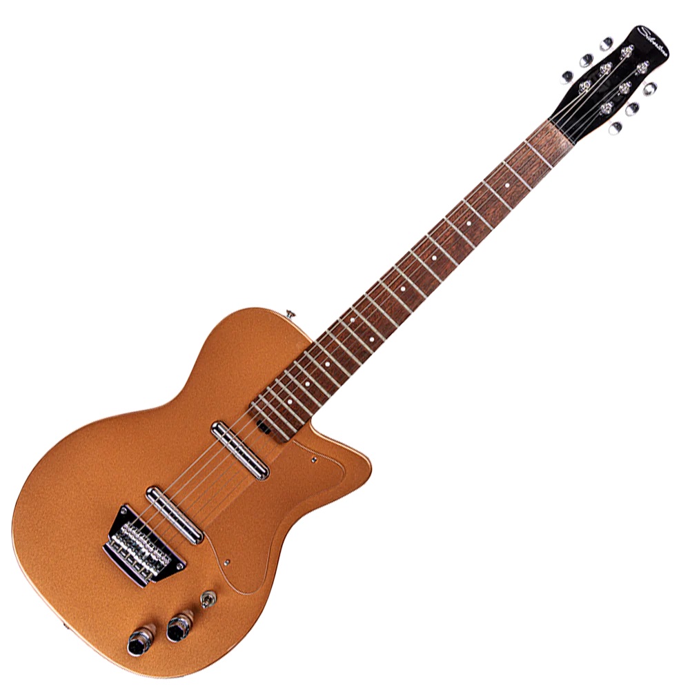 Silvertone Classic 1303/U2 CM Electric Guitar, Copper Metallic