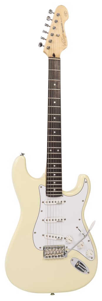Vintage Guitars V6 Reissue Electric Guitar - Vintage White