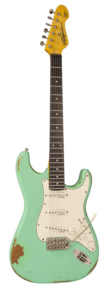 Vintage Guitars Icon V6 Electric Guitar -Ventura Green