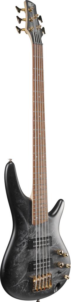 Ibanez SR Standard 5-string Electric Bass - Black Ice Frozen Matte